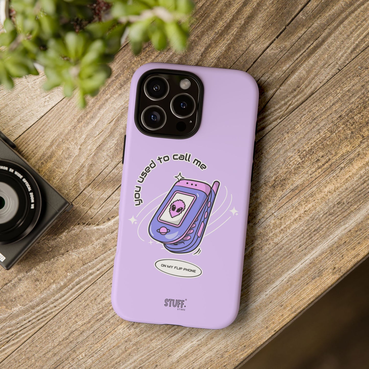 Flip Phone Case | Coque résistante double protection avec Design Y2K