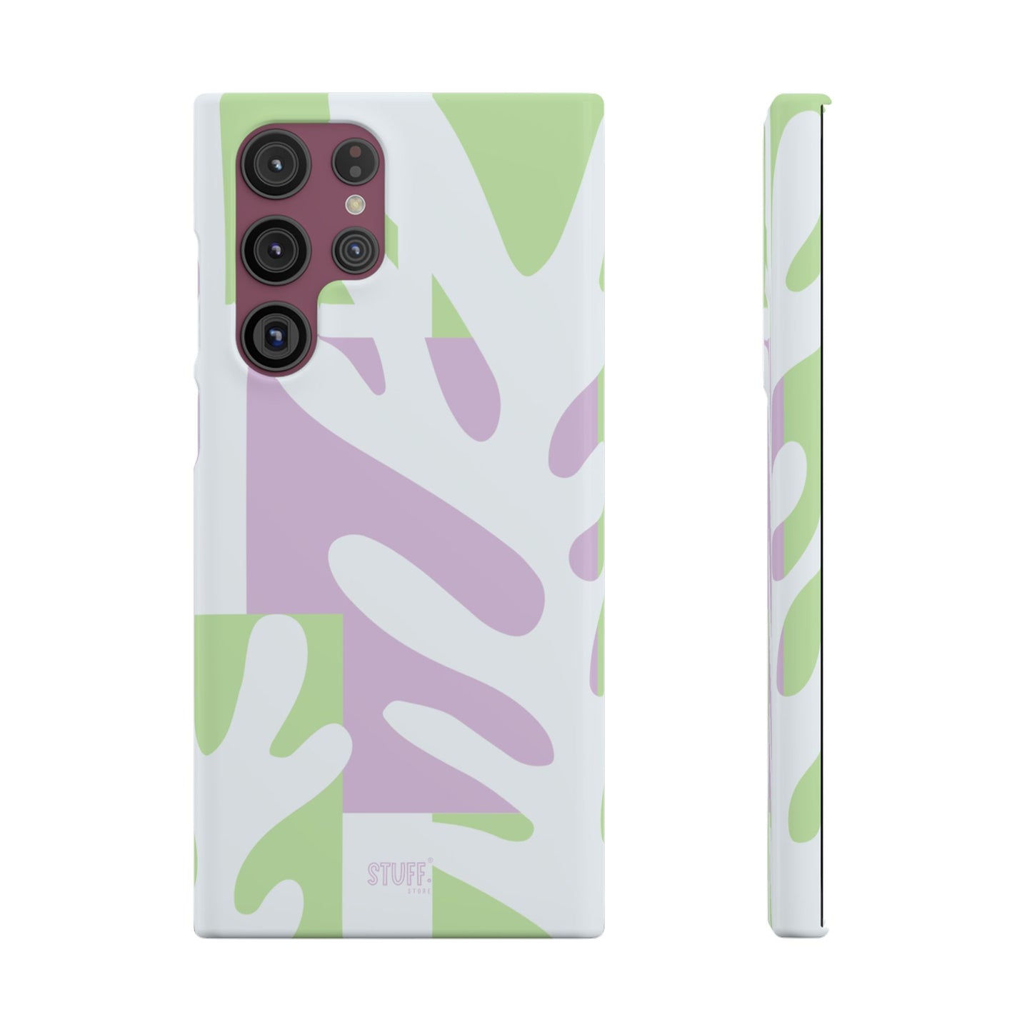 Natura Case | Coque snap légère et résistante avec Design Floral inspiration Matisse