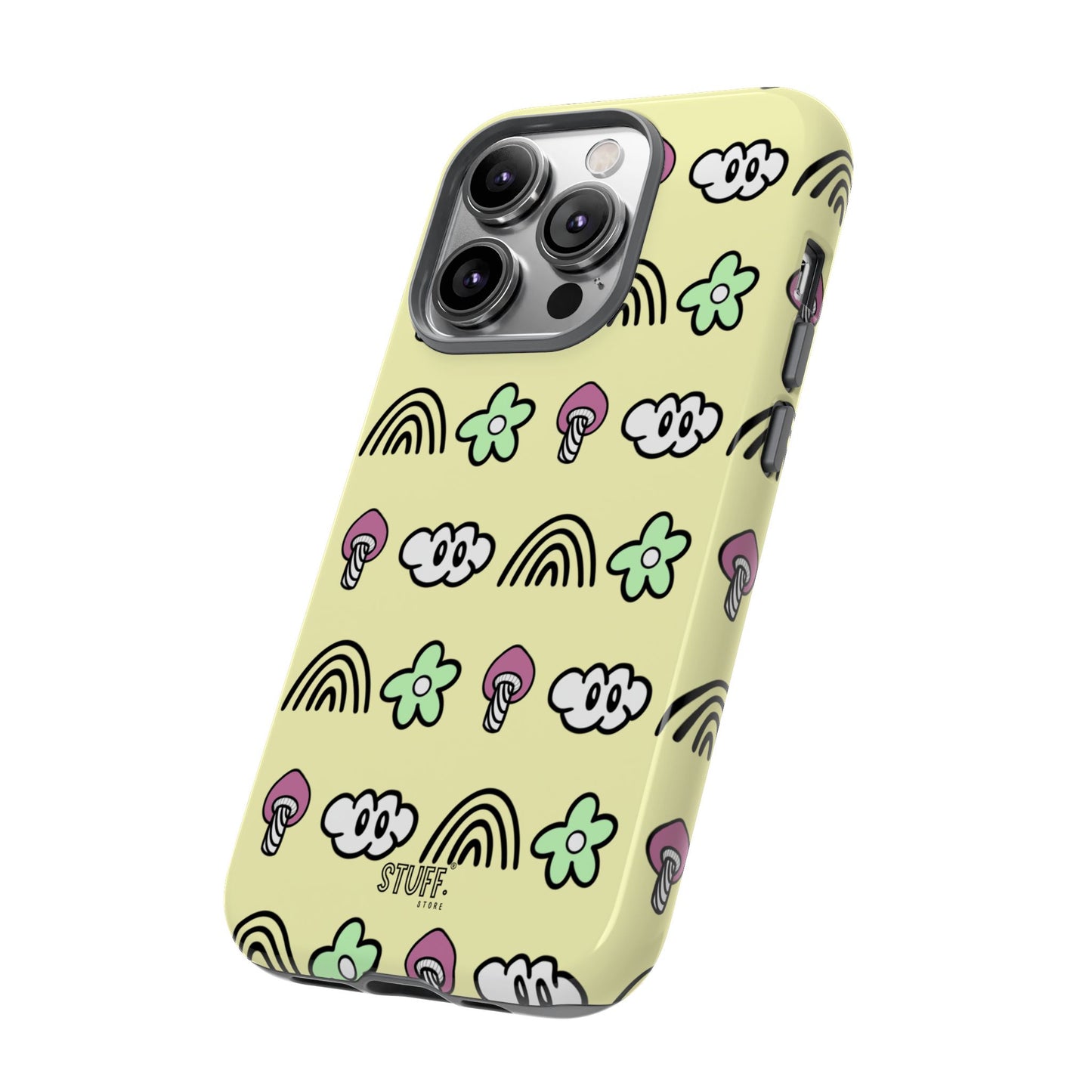 Pixie Case | Coque résistante double protection — Collection Pixie — Jaune