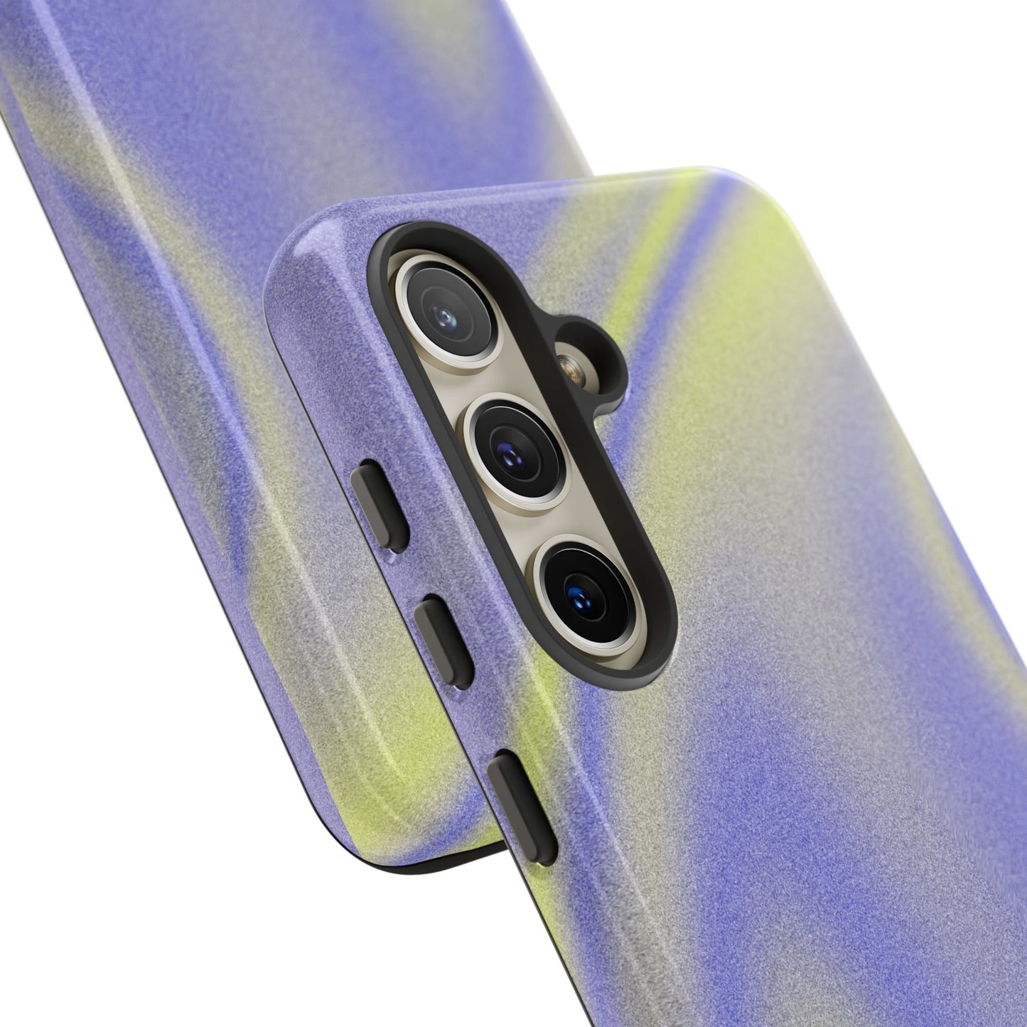 Vibrant Case | Coque résistante double protection anti-choc - Violet & Jaune