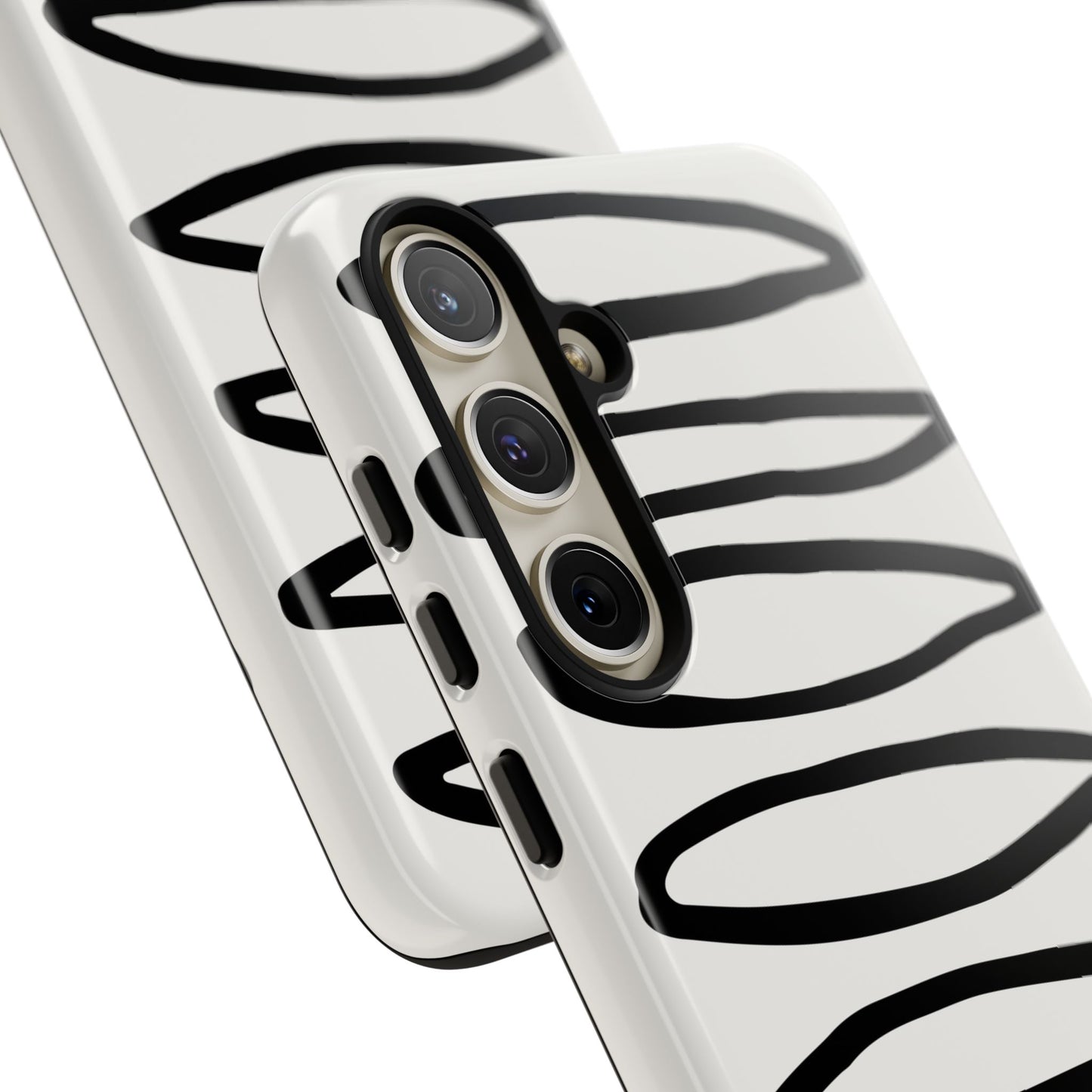 Loopy Case | Coque résistante double protection - Motif cercles abstraits