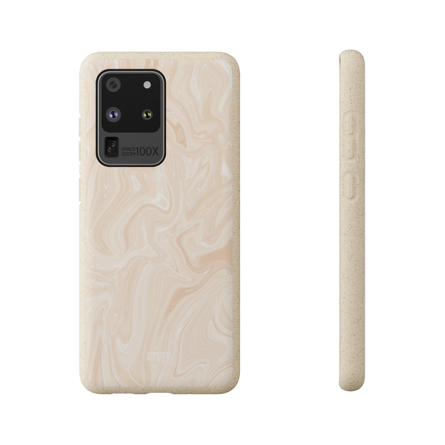 Liquid Marble Case | Coque Eco-Friendly en Bambou et Bioplastique Effet Marbré - Disponible avec Emballage Cadeau