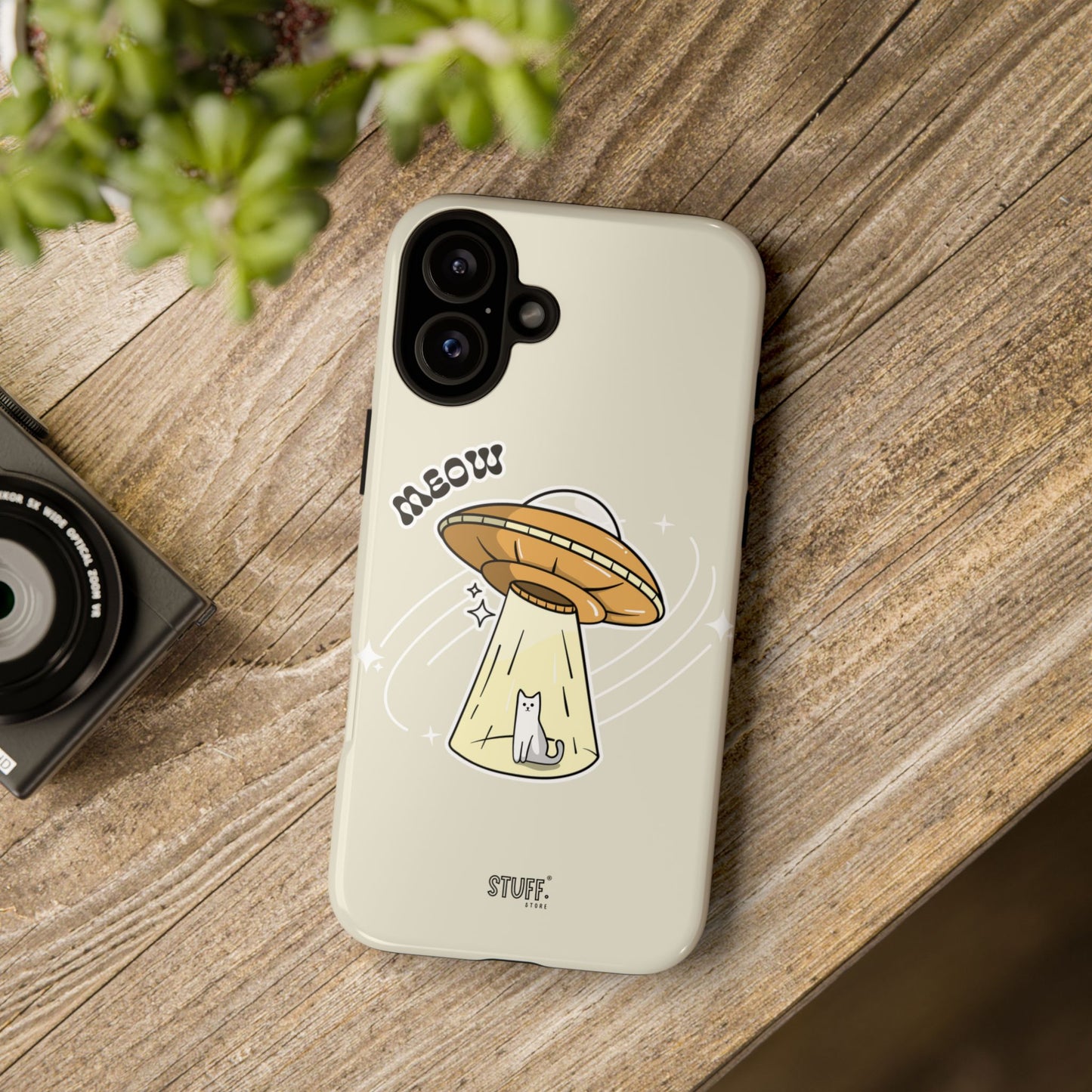 UFO Case | Coque résistante double protection avec Design OVNI fun