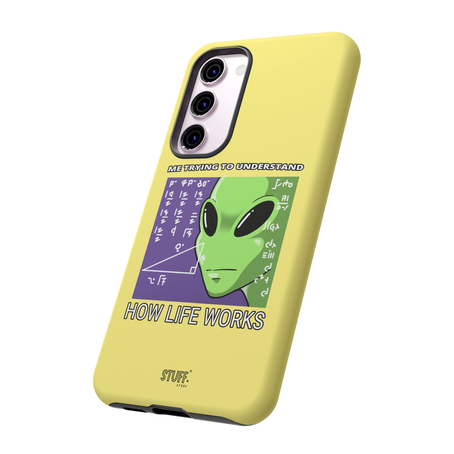 Confused Alien Case | Coque résistante Dual Protect anti-choc