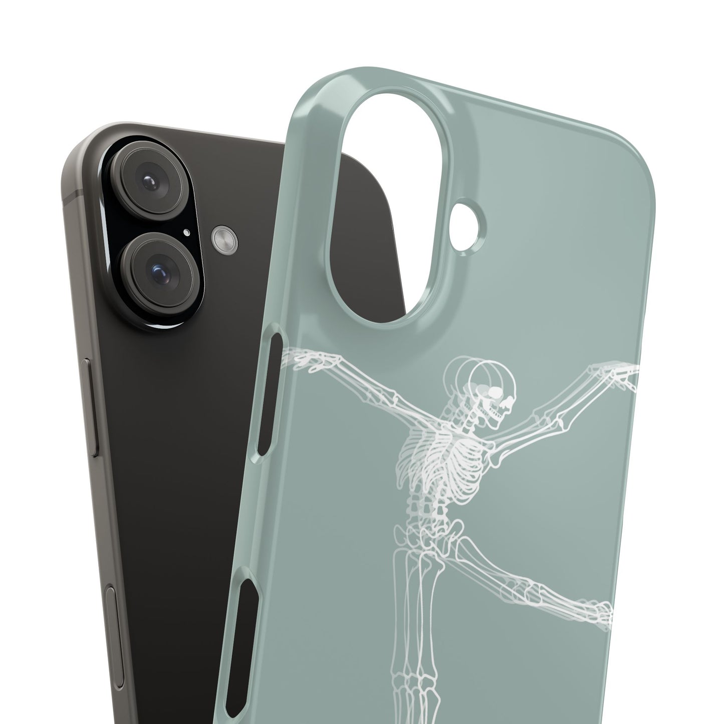 Bone-a-Rina | Coque slim durable et anti-chocs avec Design de Squelette Ballerine