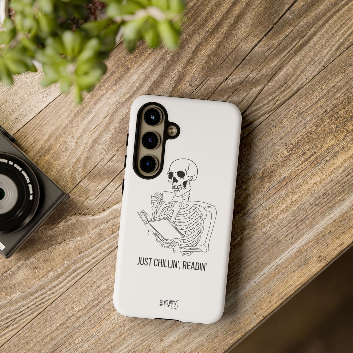 Chillin' Case | Coque résistante double protection avec phrase drôle