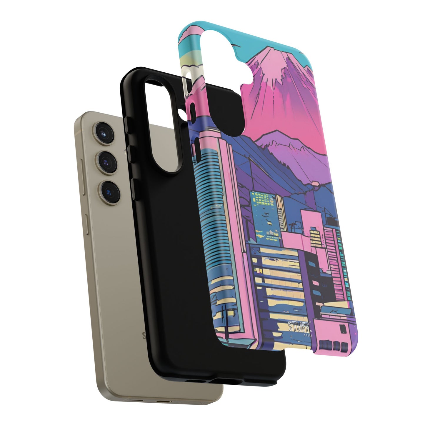 Fuji Sunset | Coque résistante anti-choc avec Design Inspiré du Japon