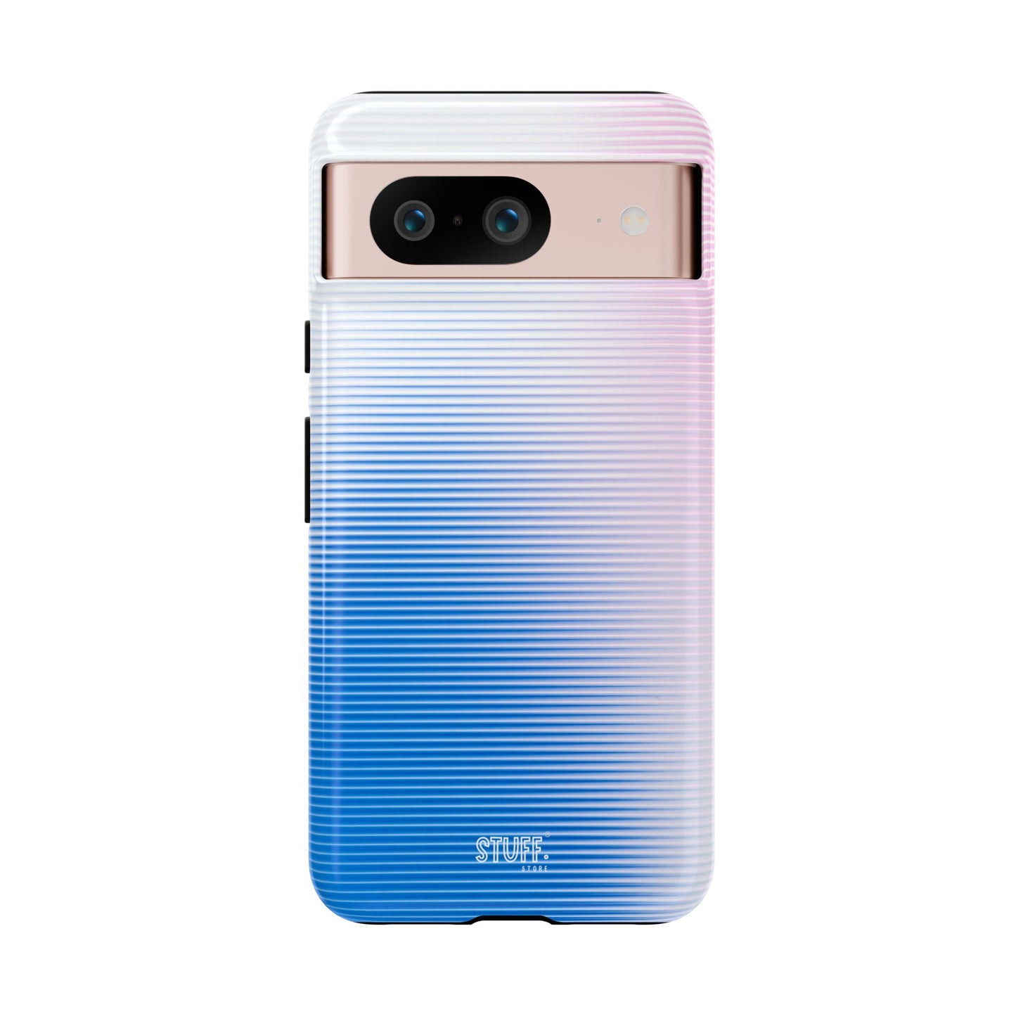 Gradient Case | Coque résistante double protection anti-choc - Dégradé Bleu & Rose
