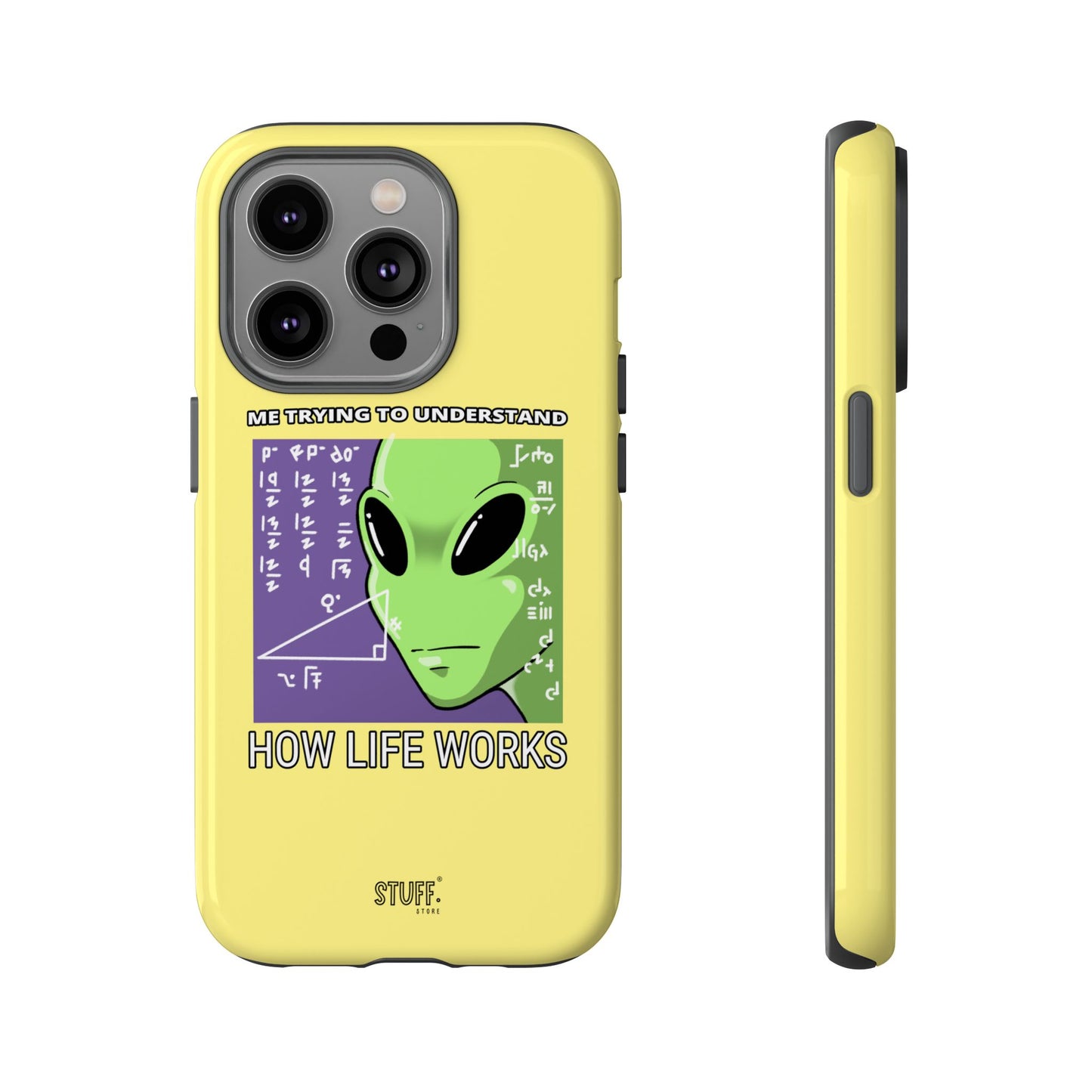 Confused Alien Case | Coque résistante Dual Protect anti-choc