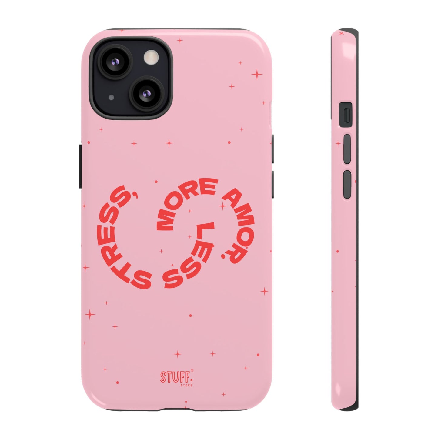 More Amor Case | Coque résistante double protection avec phrase Bienveillante
