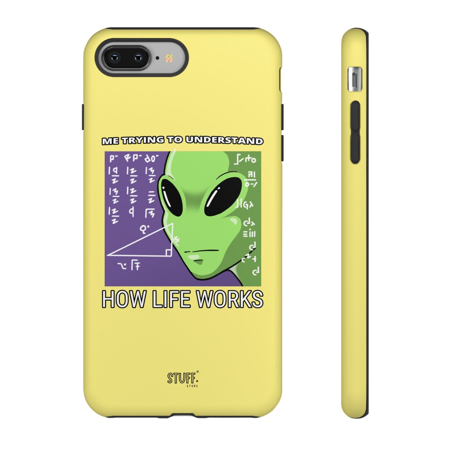 Confused Alien Case | Coque résistante Dual Protect anti-choc