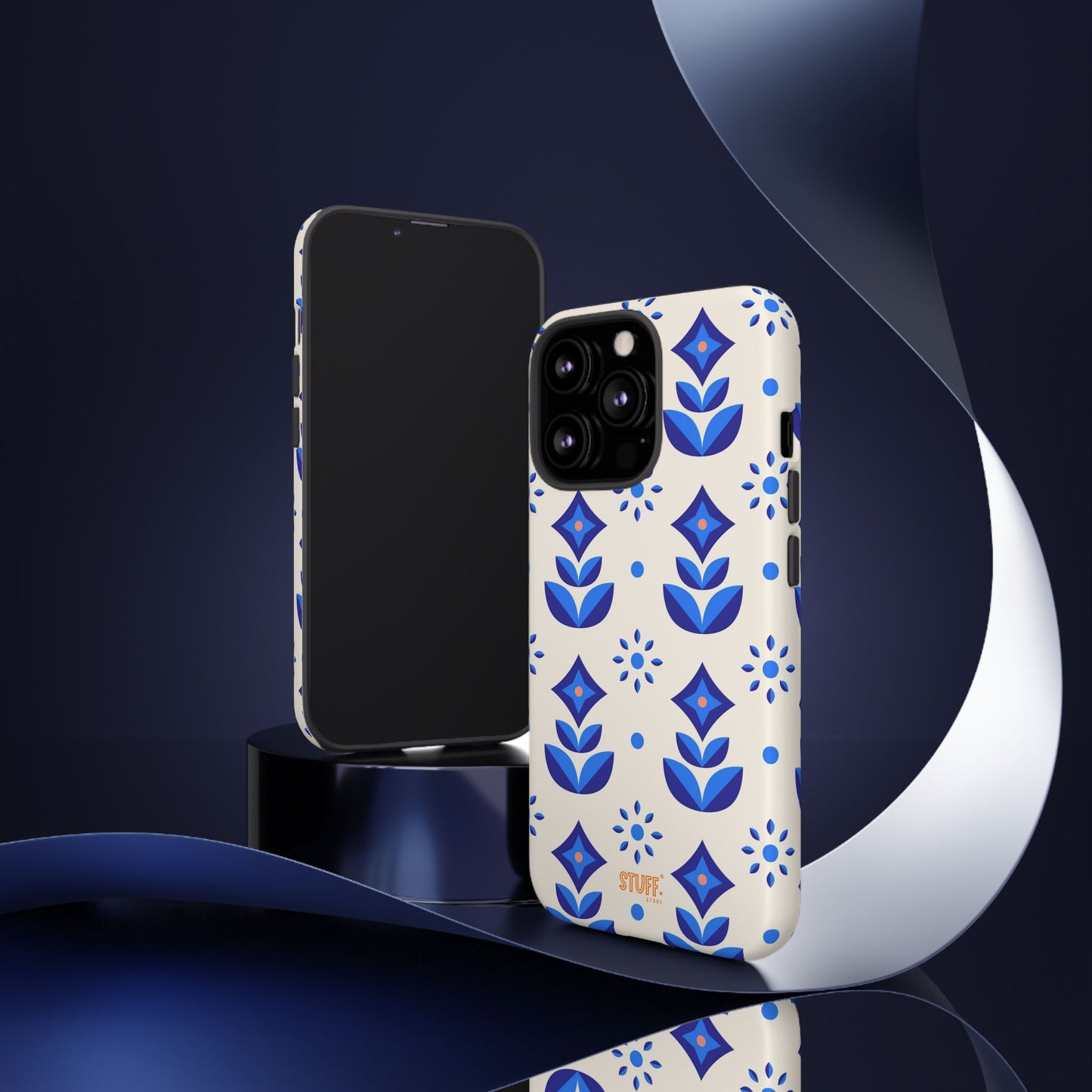 Floral Case | Coque résistante double protection avec Design Fleuri