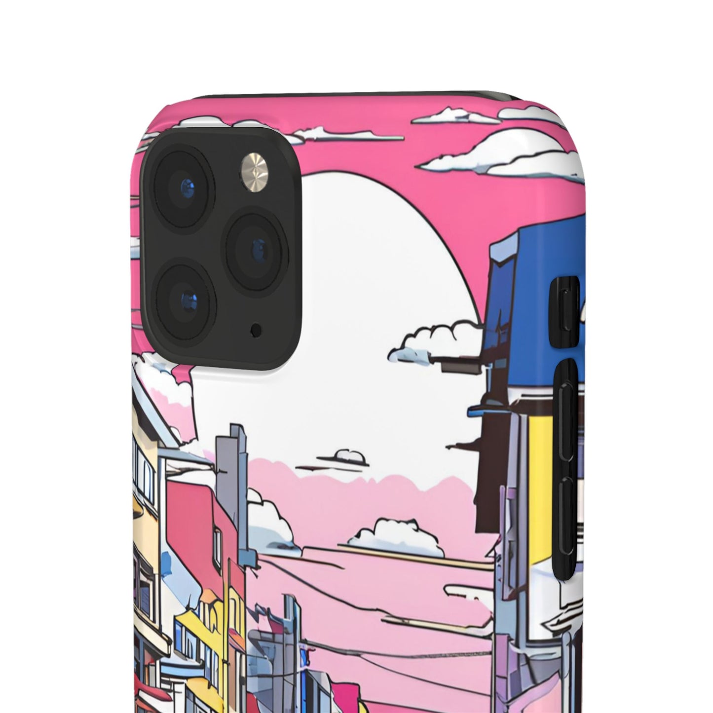 Pop Art Sunset | Coque snap légère et résistante inspiration Lichtenstein