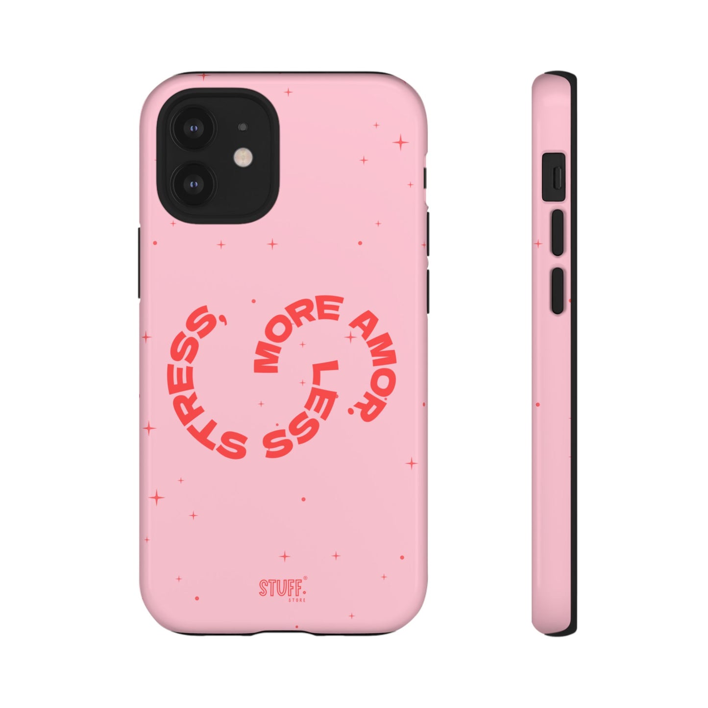 More Amor Case | Coque résistante double protection avec phrase Bienveillante