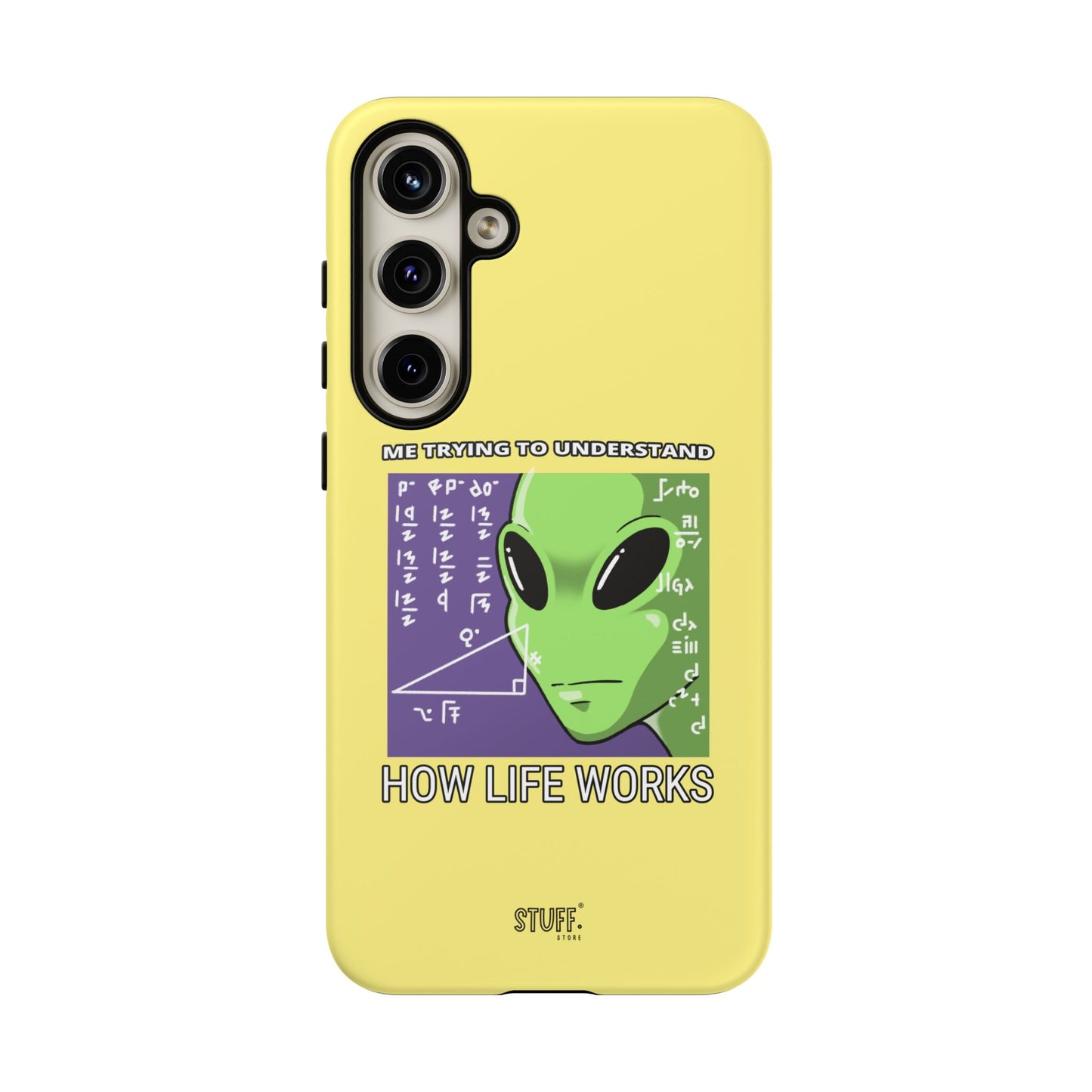 Confused Alien Case | Coque résistante Dual Protect anti-choc