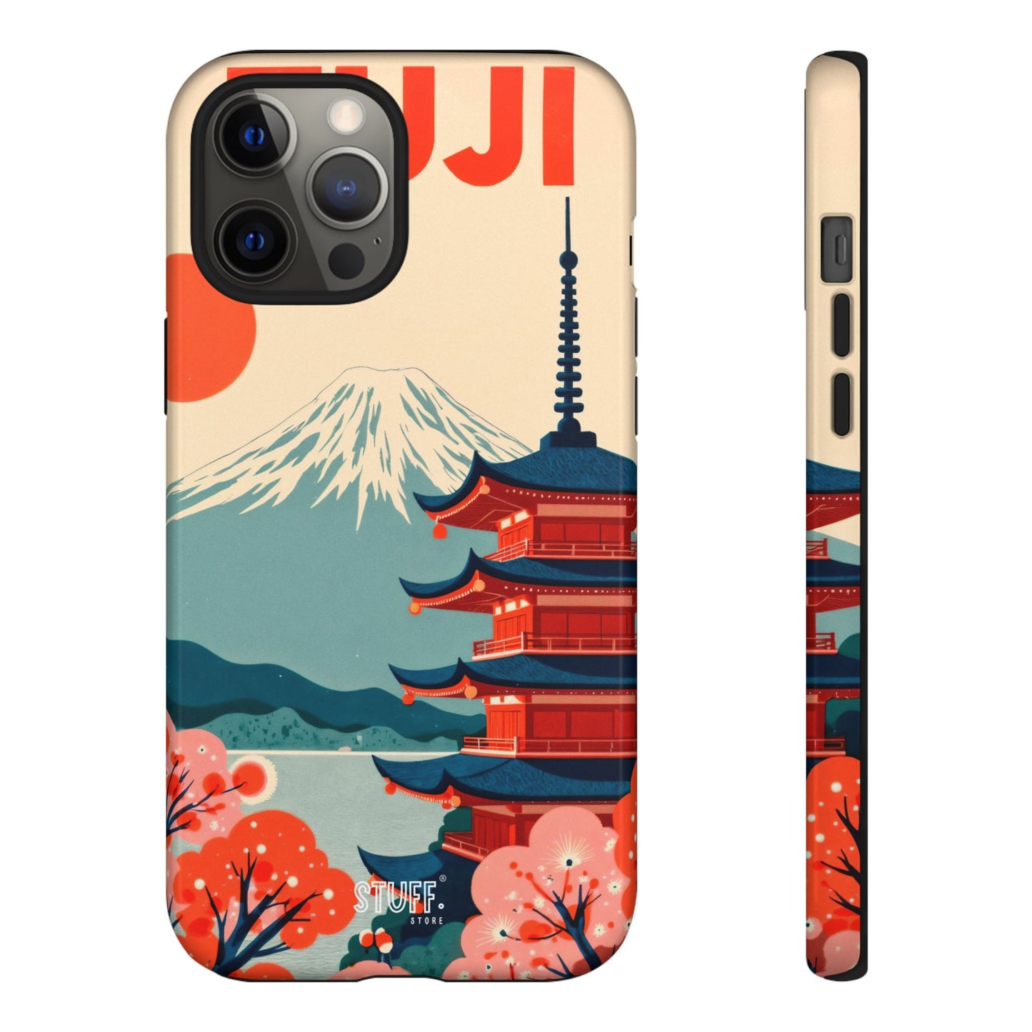 Fuji Case | Durable double protection case with Mount Fuji design