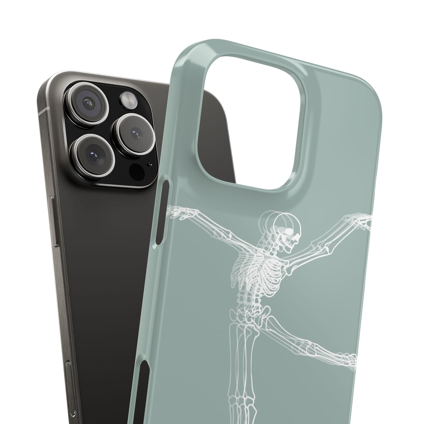 Bone-a-Rina | Coque slim durable et anti-chocs avec Design de Squelette Ballerine