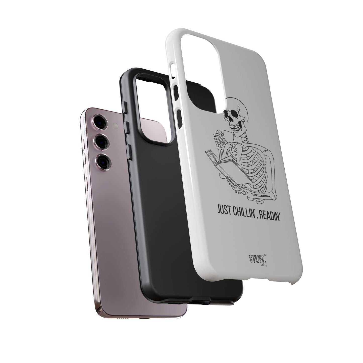 Chillin' Case | Coque résistante double protection avec phrase drôle