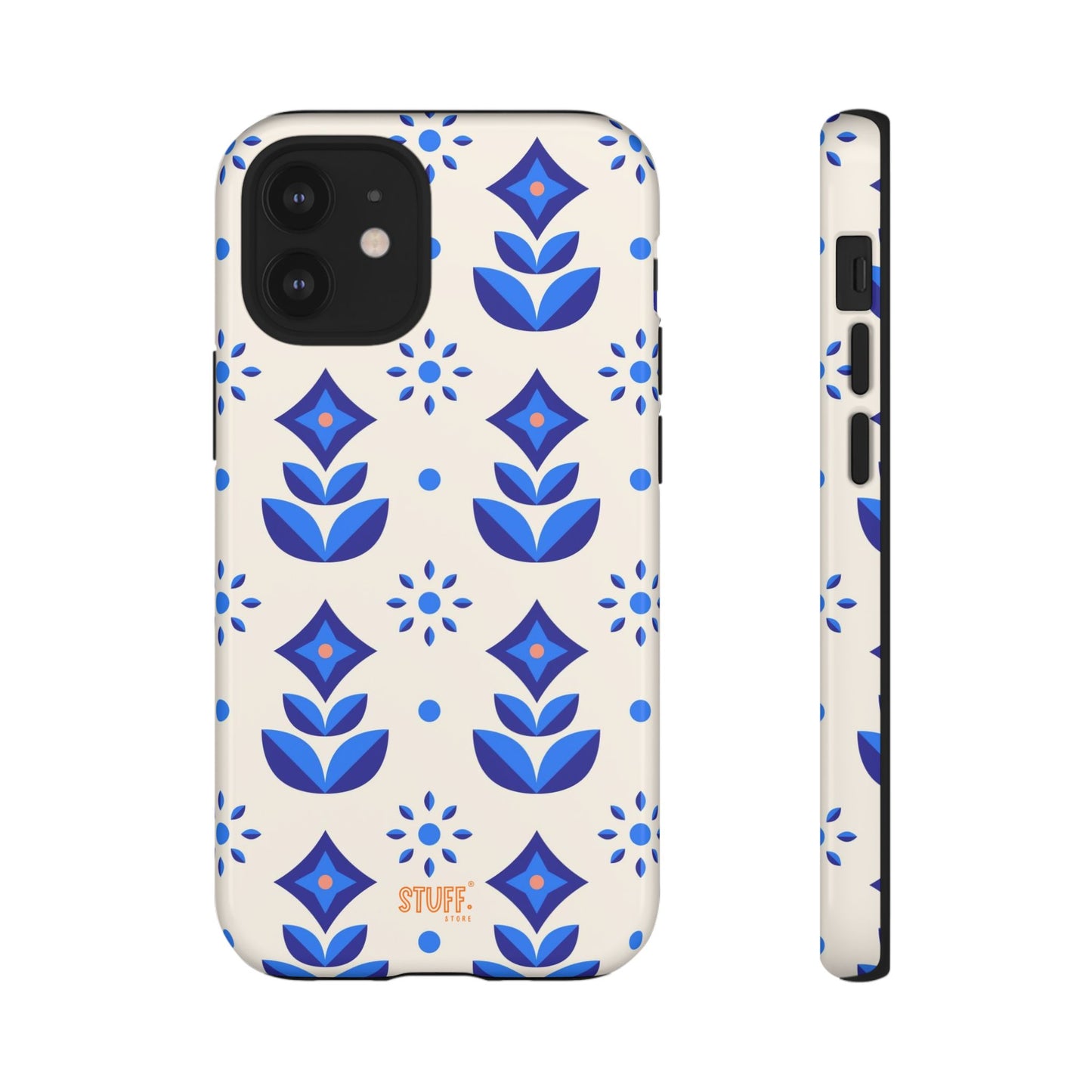 Floral Case | Coque résistante double protection avec Design Fleuri