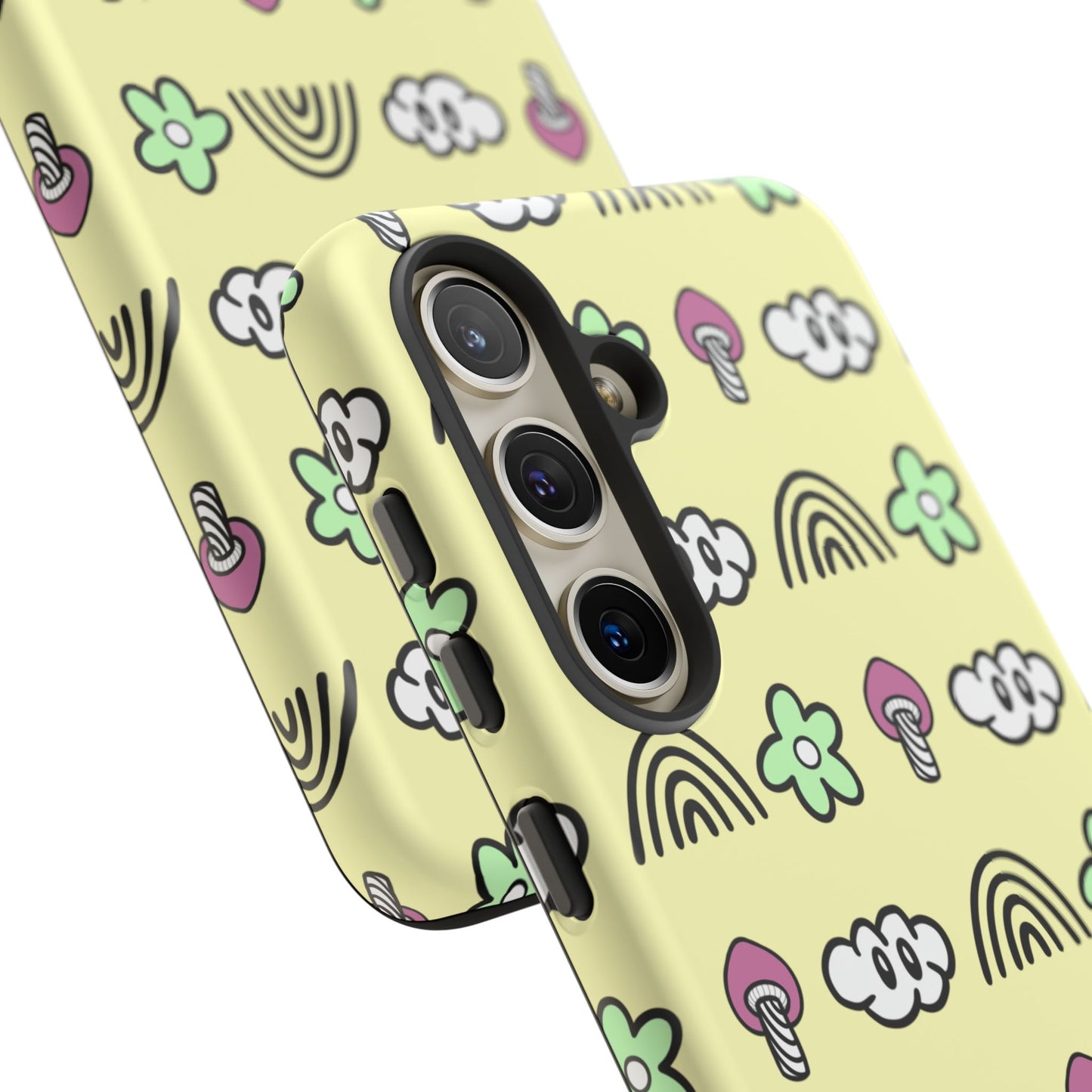 Pixie Case | Coque résistante double protection — Collection Pixie — Jaune