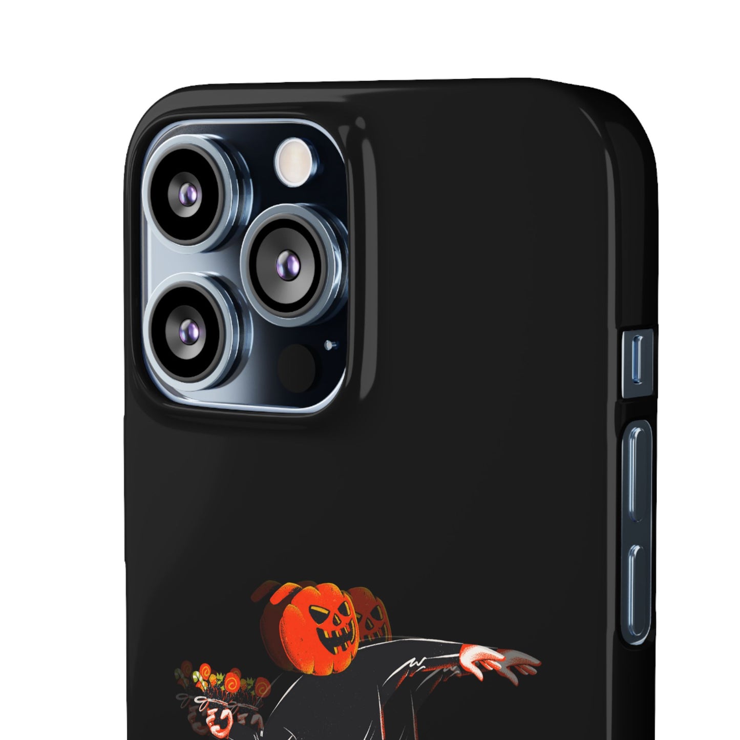 Pumpksy | Coque snap légère et résistante inspiration Banksy – Noir