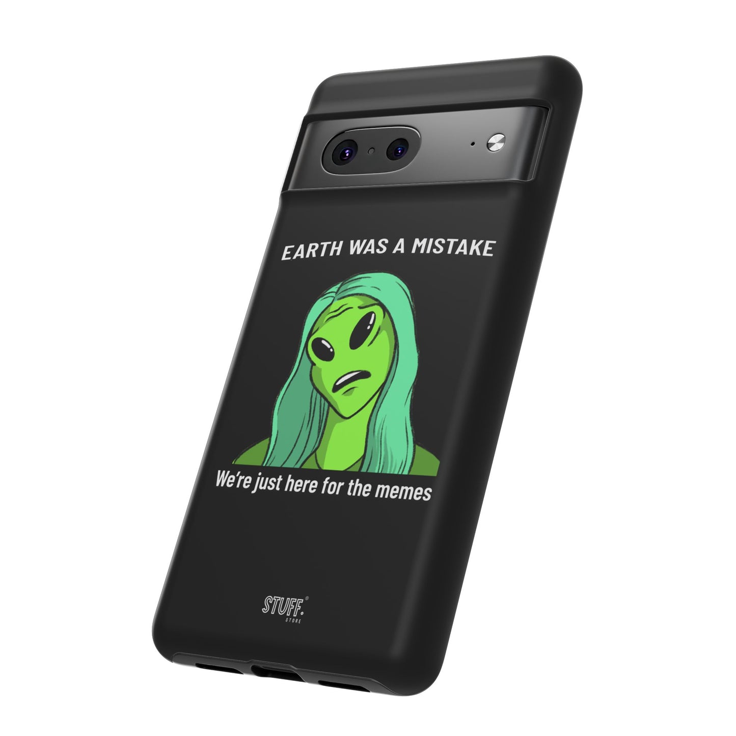 Meme Liking Alien Case | Coque résistante double protection pour les amateurs de Pop Culture