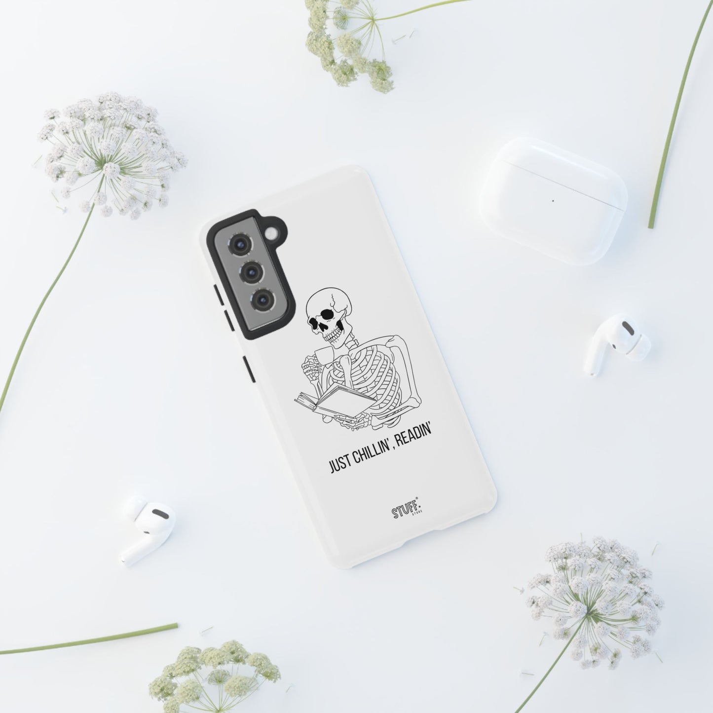 Chillin' Case | Coque résistante double protection avec phrase drôle