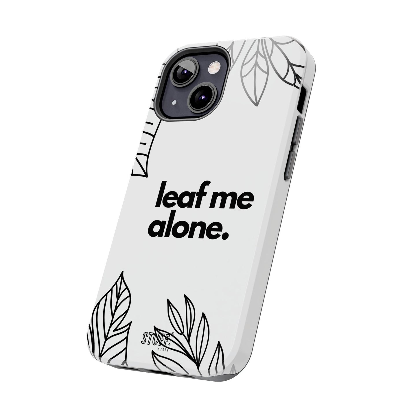 Leaf Me Case | Coque résistante double protection avec design minimaliste