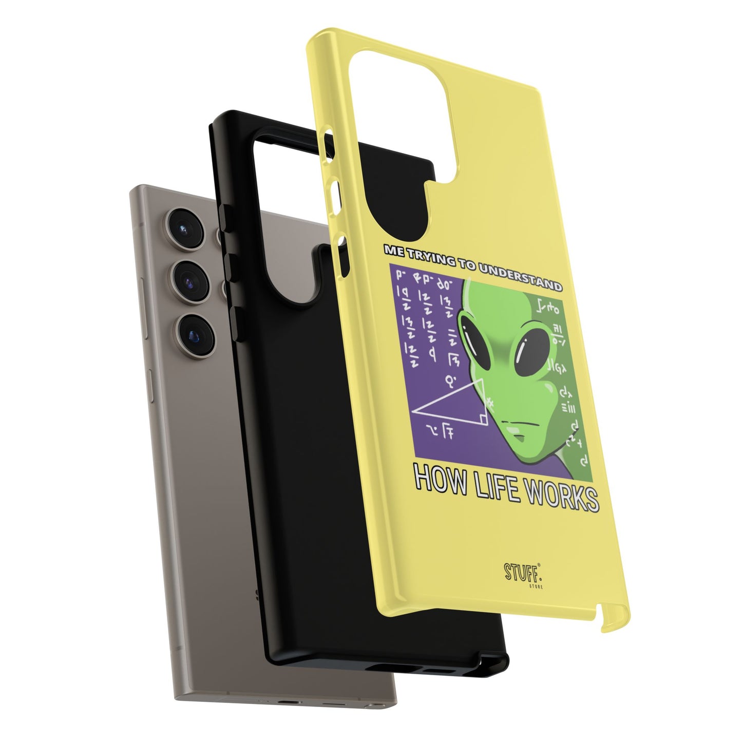 Confused Alien Case | Coque résistante Dual Protect anti-choc