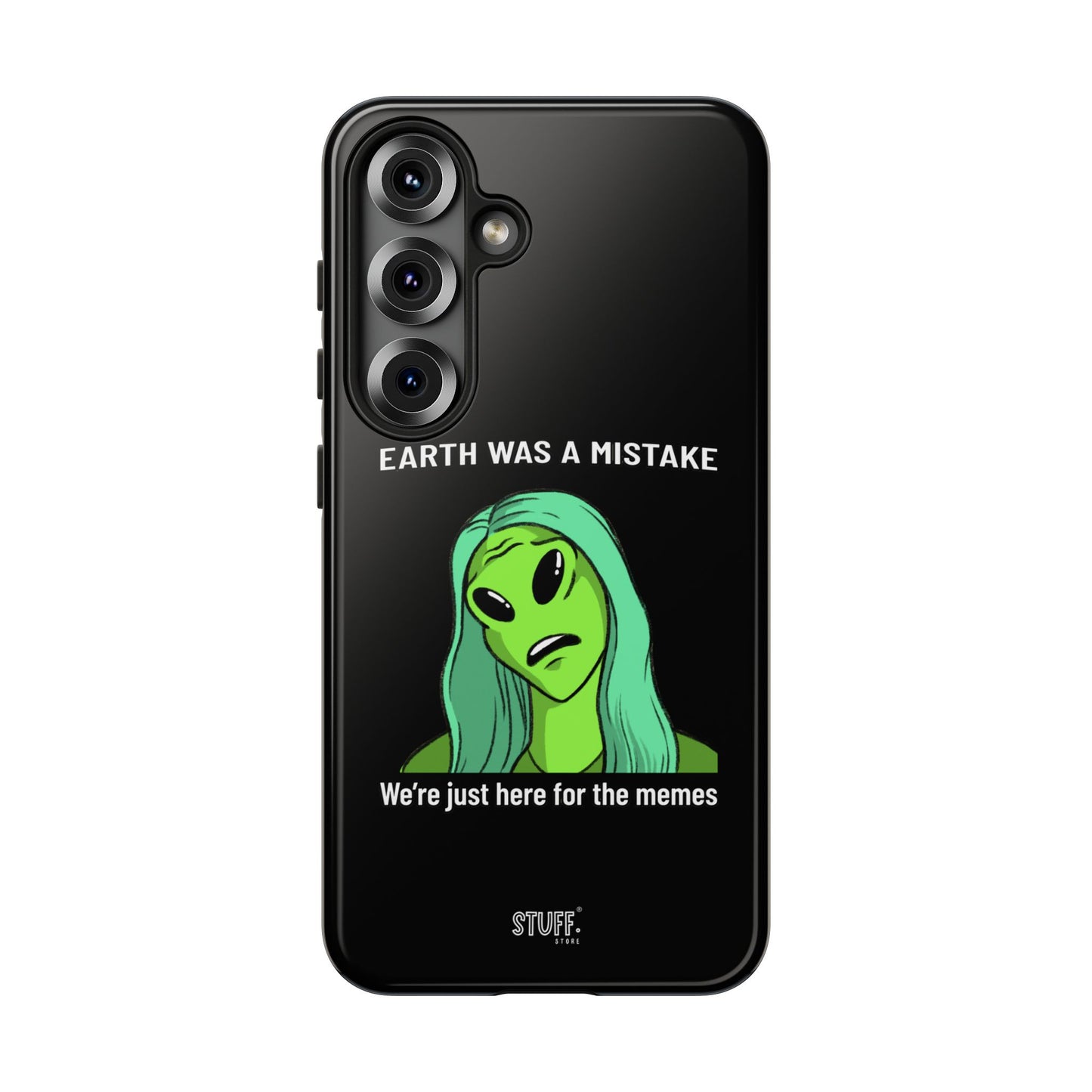 Meme Liking Alien Case | Coque résistante double protection pour les amateurs de Pop Culture
