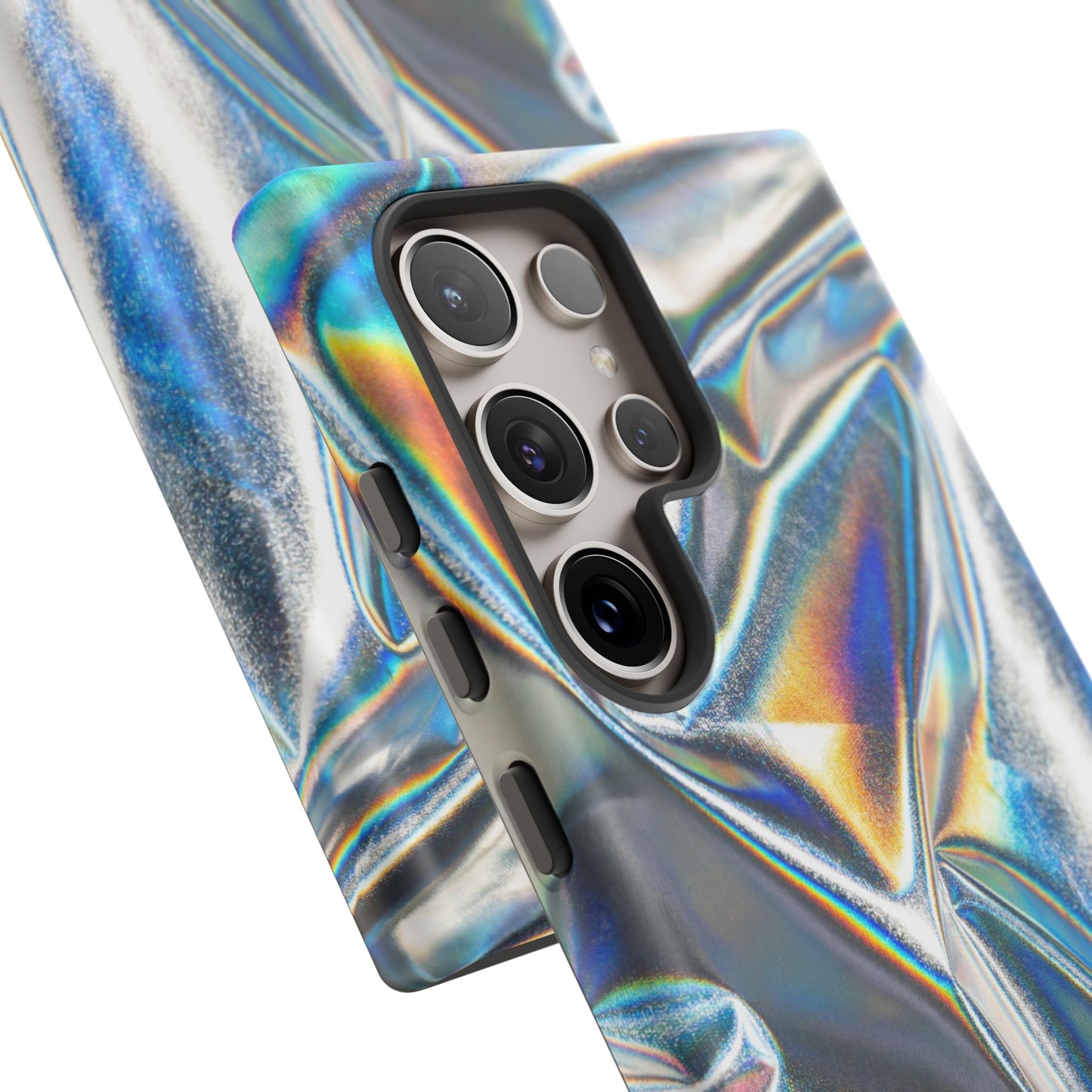 Metallic Case | Coque résistante double protection anti-choc - Effet Métallique
