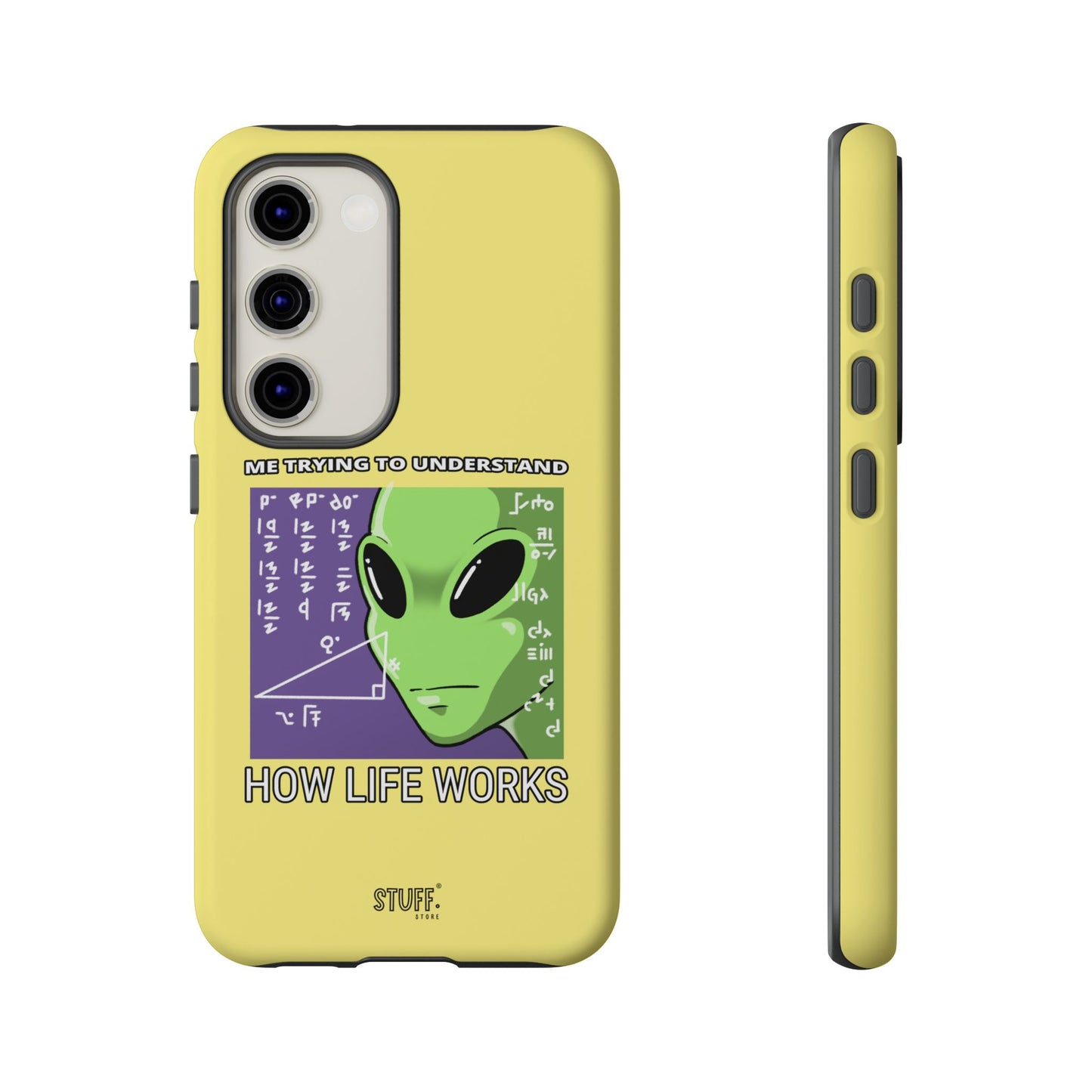 Confused Alien Case | Coque résistante Dual Protect anti-choc