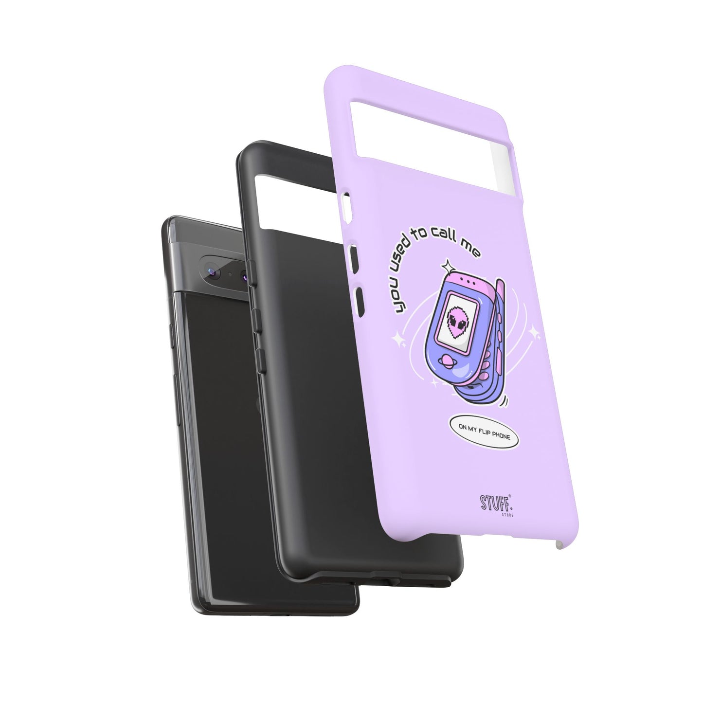 Flip Phone Case | Coque résistante double protection avec Design Y2K