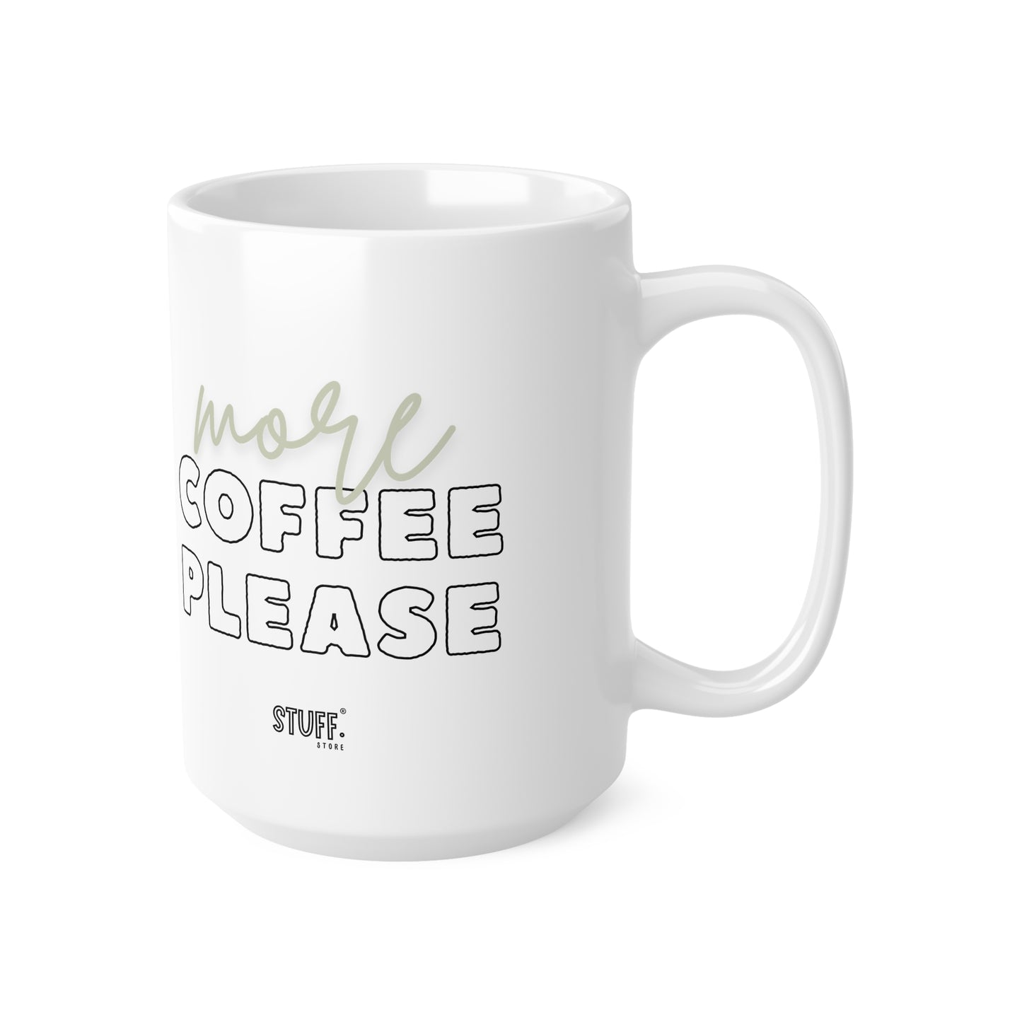 More Coffee Cup | Mug en céramique – 330ml / 440ml