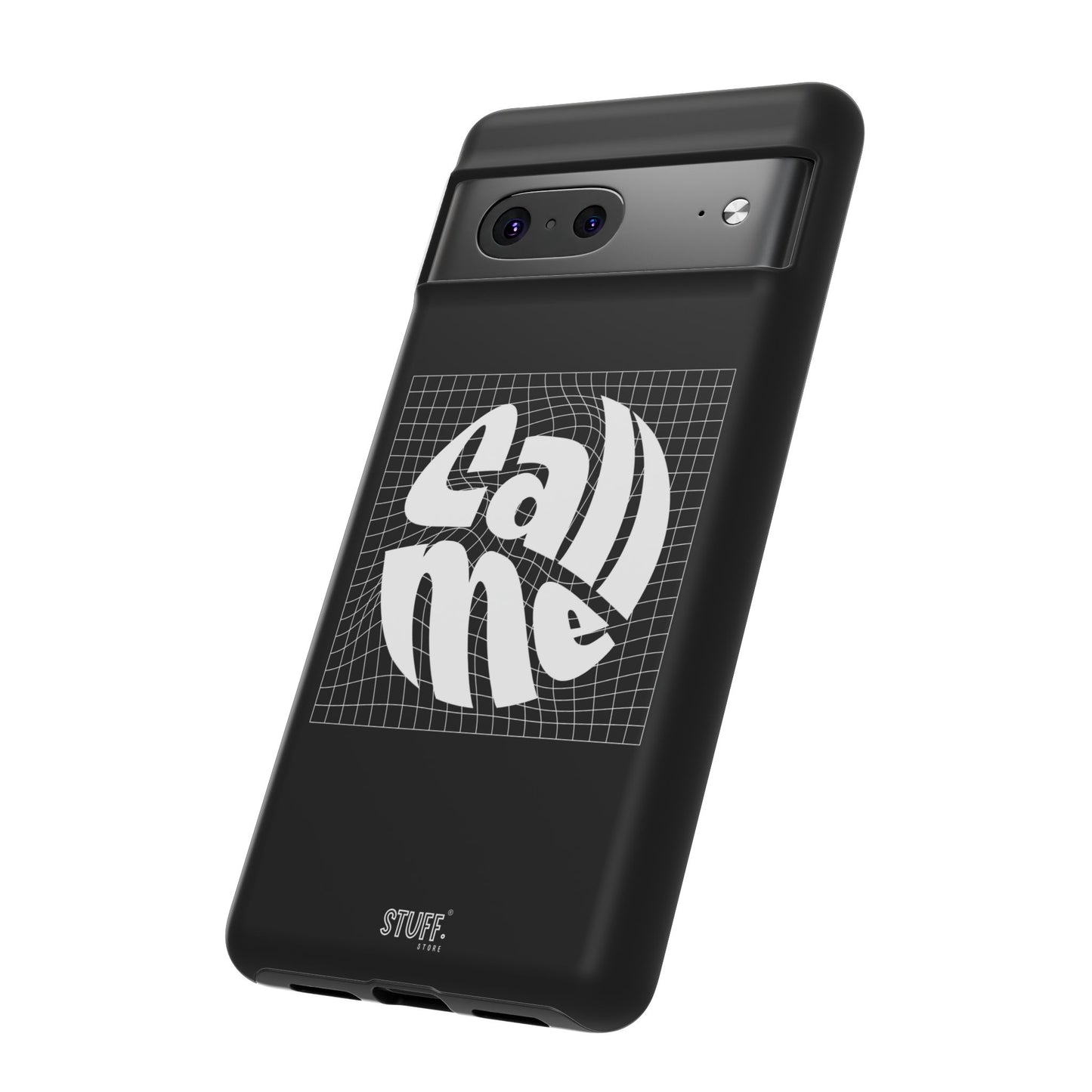 Call Me Case | Coque résistante double protection - Noir Effet Mat