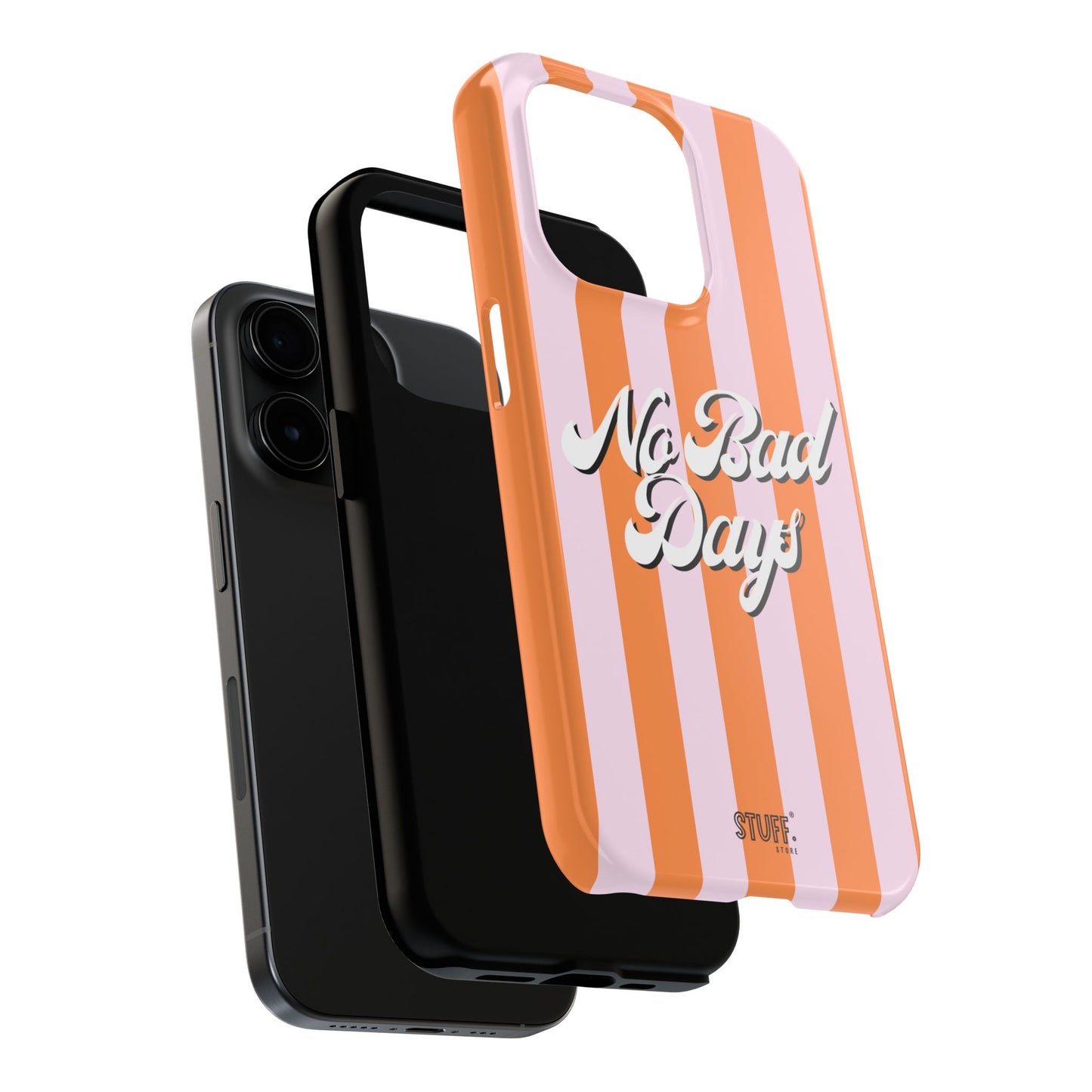 No Bad Days Case | Coque résistante double protection avec phrase positive