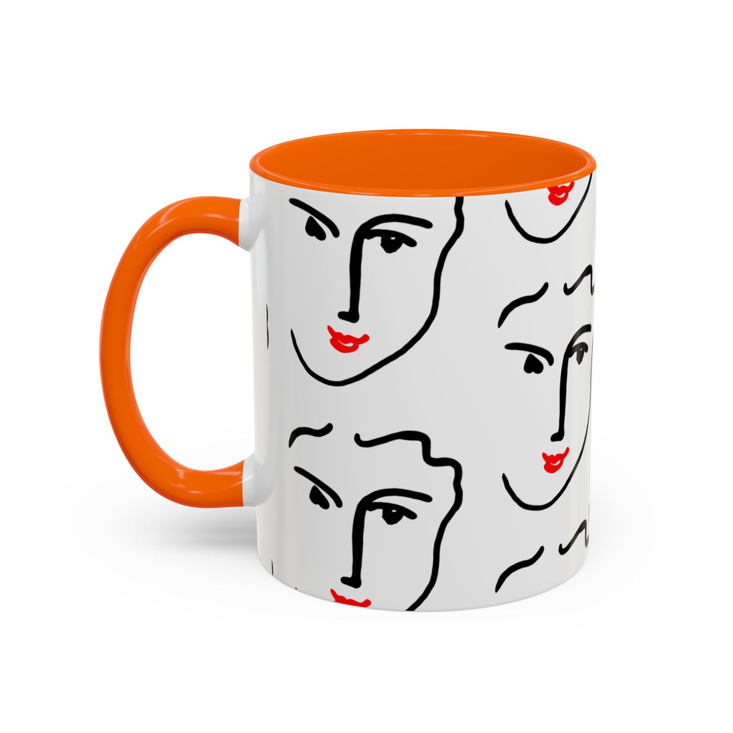 Nadia Cup | Matisse-inspired two-tone mug - 330ml