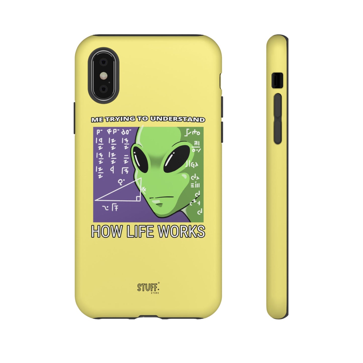 Confused Alien Case | Coque résistante Dual Protect anti-choc