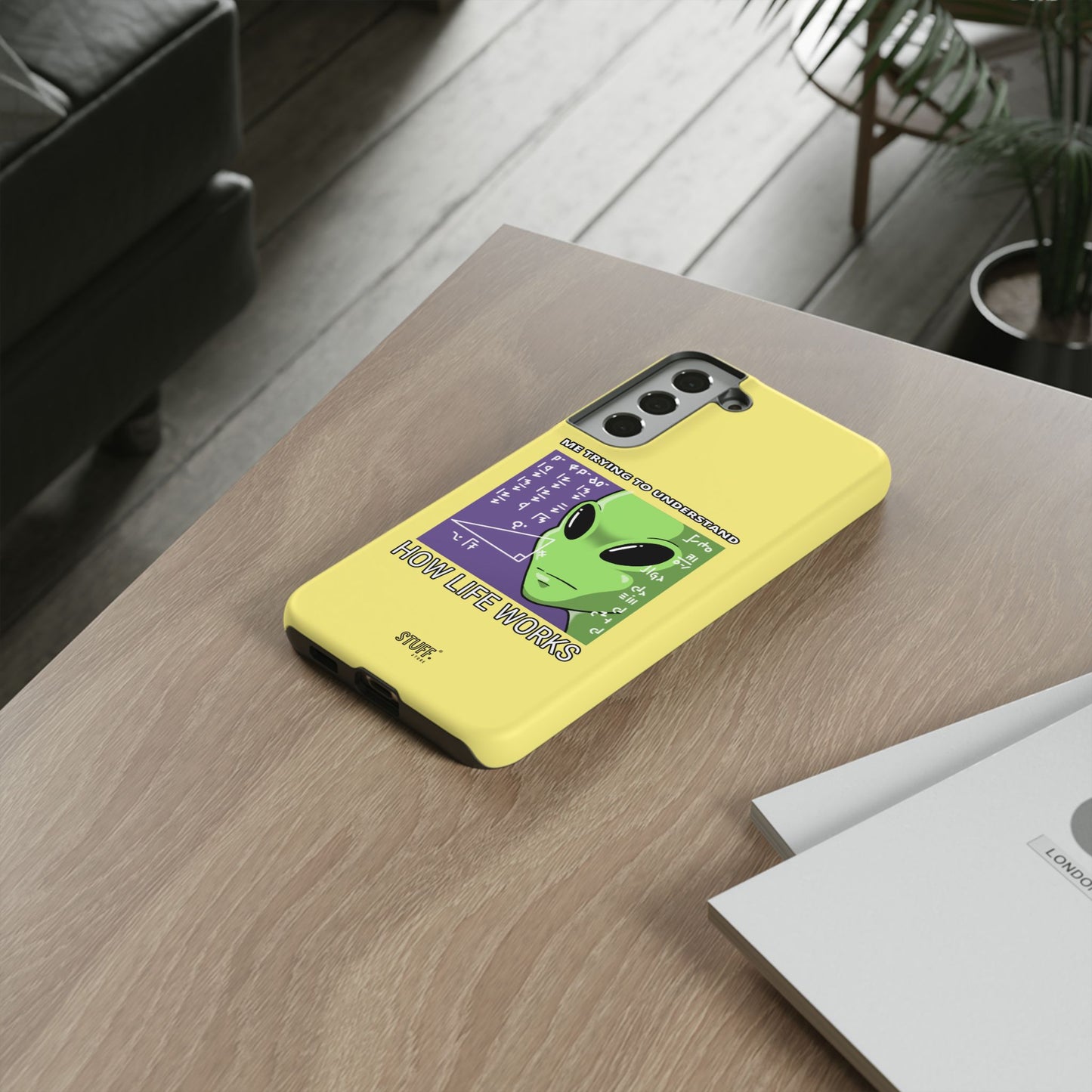 Confused Alien Case | Coque résistante Dual Protect anti-choc