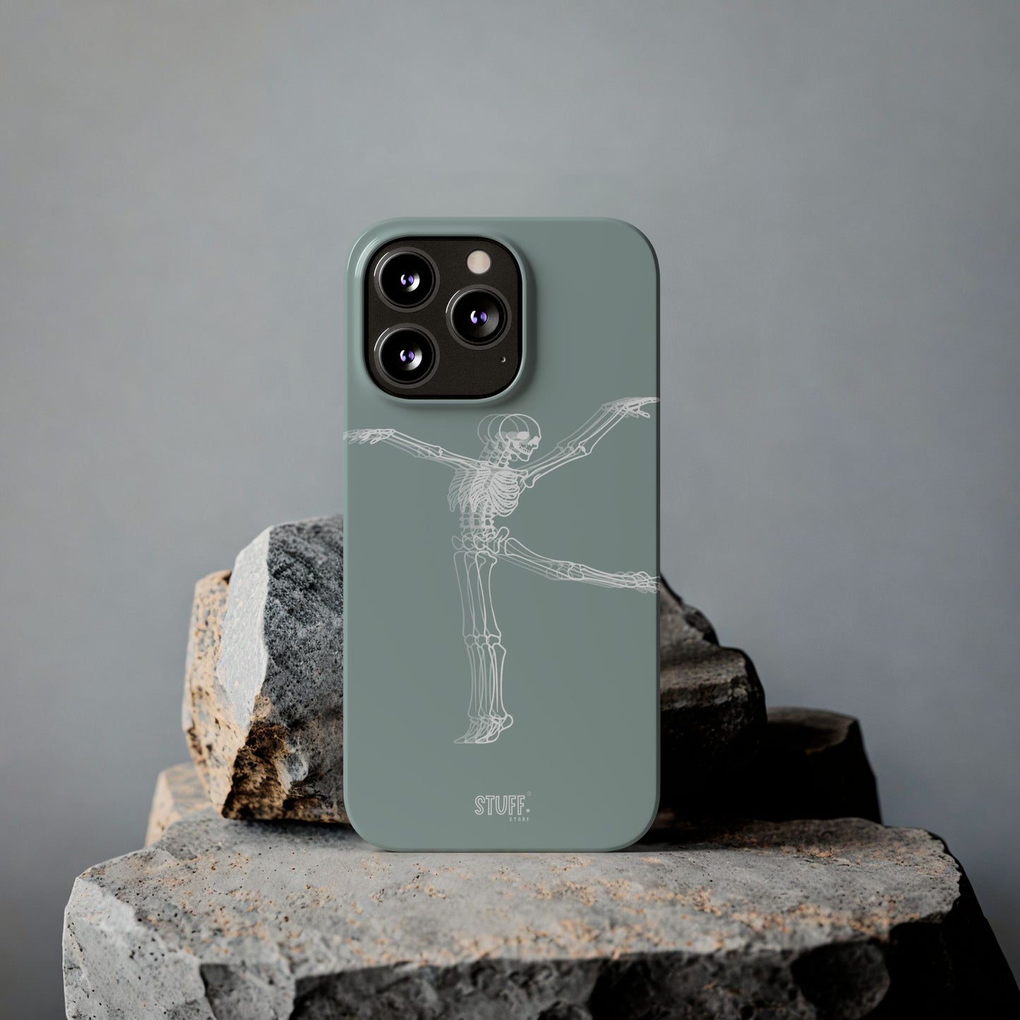 Bone-a-Rina | Coque slim durable et anti-chocs avec Design de Squelette Ballerine