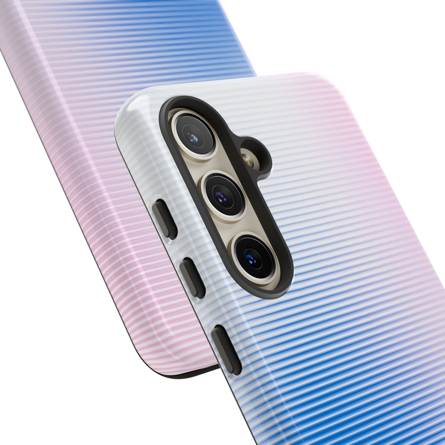 Gradient Case | Coque résistante double protection anti-choc - Dégradé Bleu & Rose