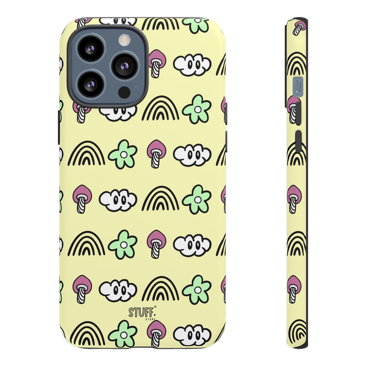Pixie Case | Coque résistante double protection — Collection Pixie — Jaune