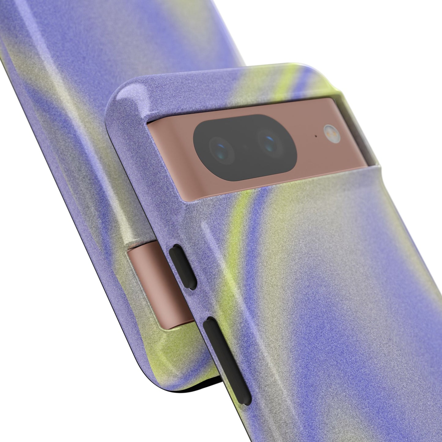 Vibrant Case | Coque résistante double protection anti-choc - Violet & Jaune