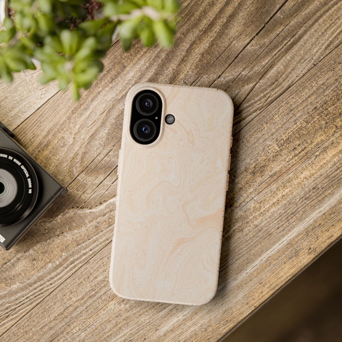 Liquid Marble Case | Coque Eco-Friendly en Bambou et Bioplastique Effet Marbré - Disponible avec Emballage Cadeau
