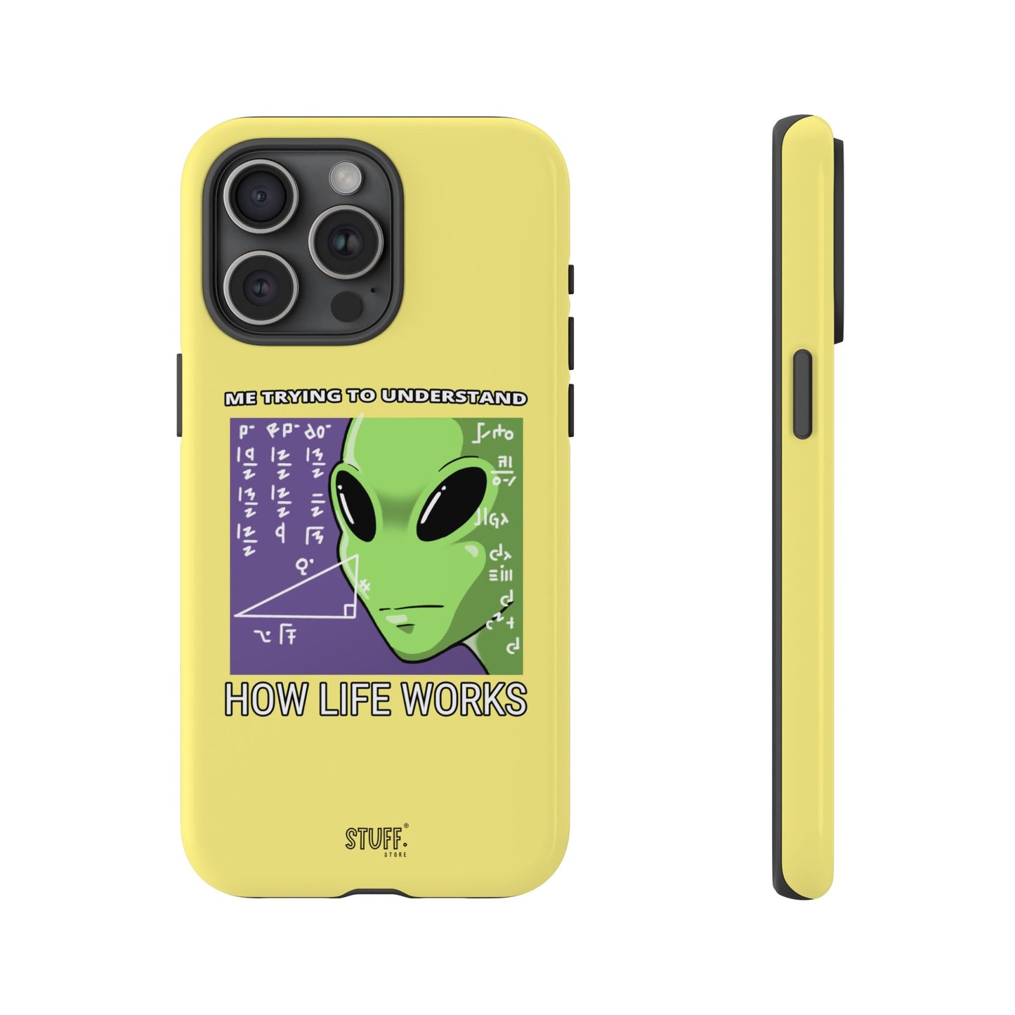 Confused Alien Case | Coque résistante Dual Protect anti-choc