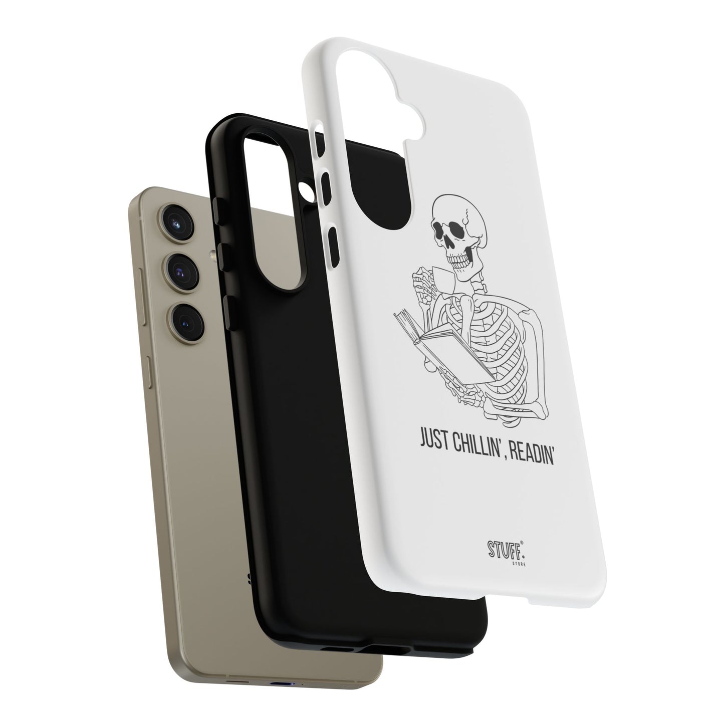 Chillin' Case | Coque résistante double protection avec phrase drôle