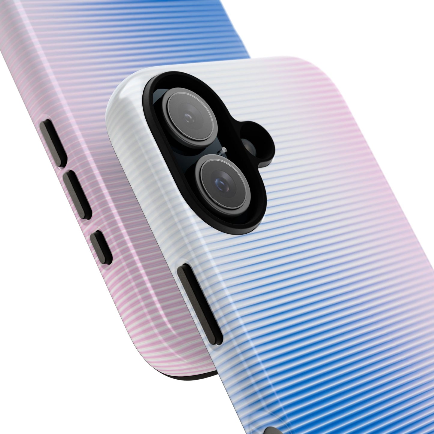 Gradient Case | Coque résistante double protection anti-choc - Dégradé Bleu & Rose