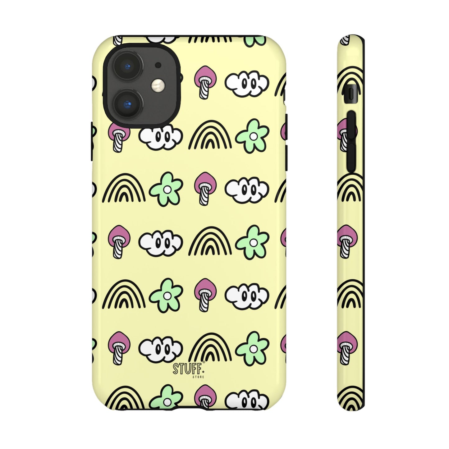 Pixie Case | Coque résistante double protection — Collection Pixie — Jaune