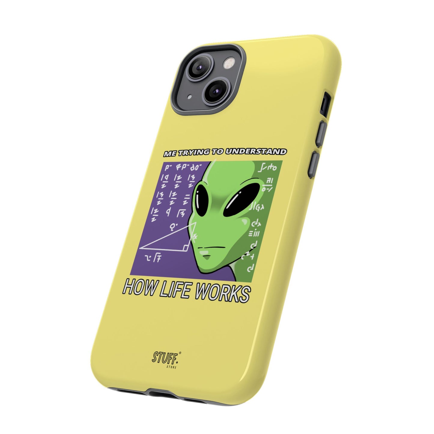 Confused Alien Case | Coque résistante Dual Protect anti-choc