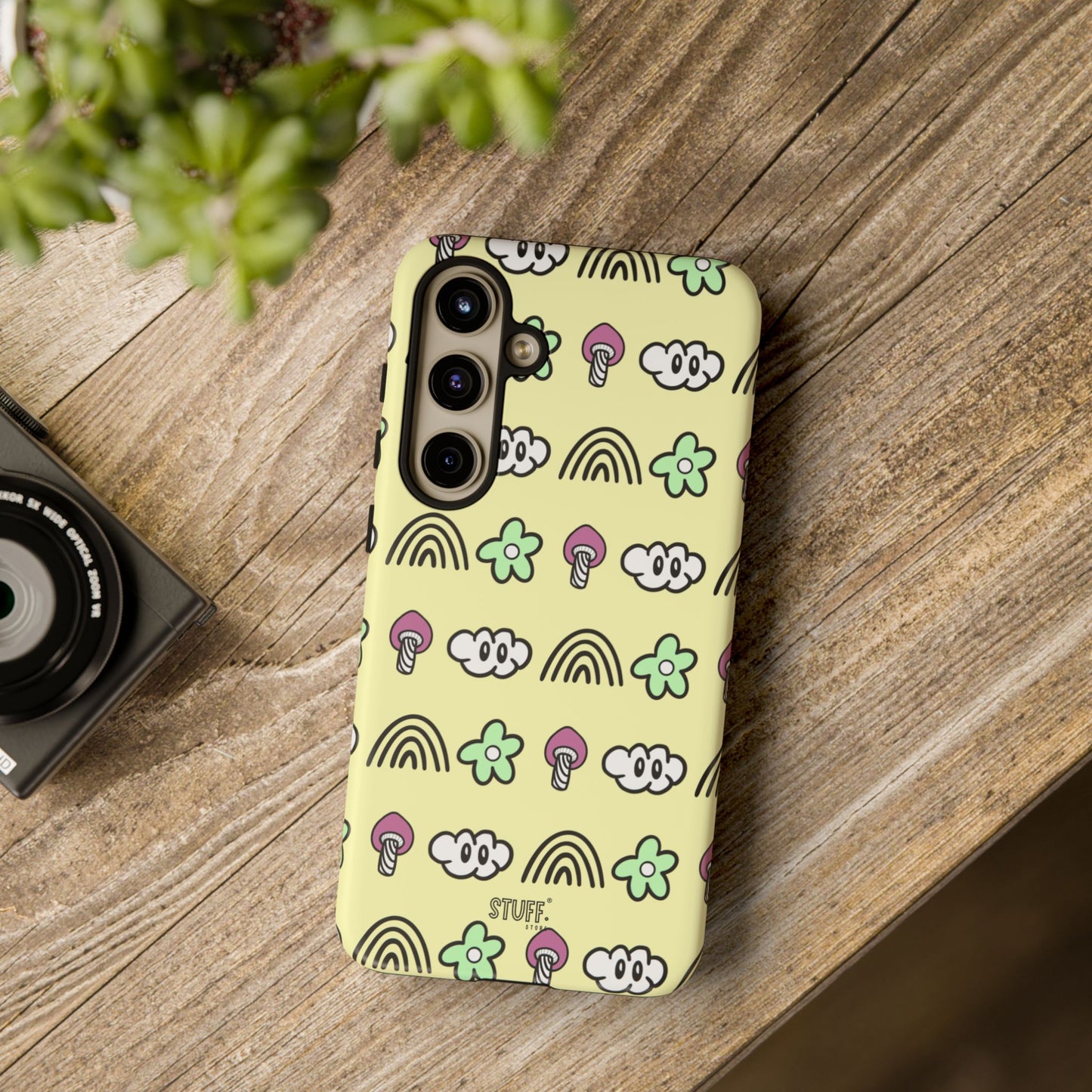 Pixie Case | Coque résistante double protection — Collection Pixie — Jaune